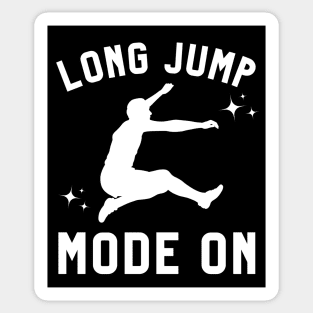 Long Jump Sticker